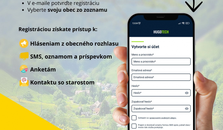 Aktuality / Nový informačný systém obce - foto