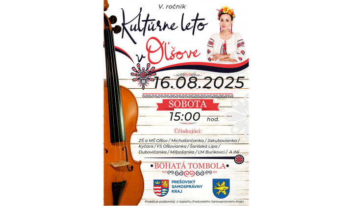 Kultúrne leto v Oľšove 5.ročník