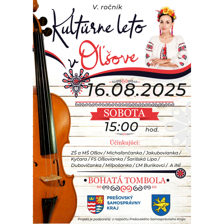 Kultúrne leto v Oľšove 5.ročník