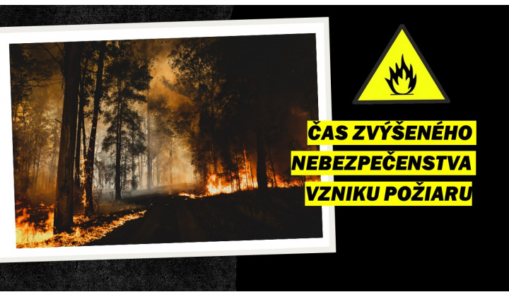 Nebezpečenstvo vzniku požiaru